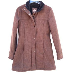 Prana Full Zip Fleece Lined Jacket